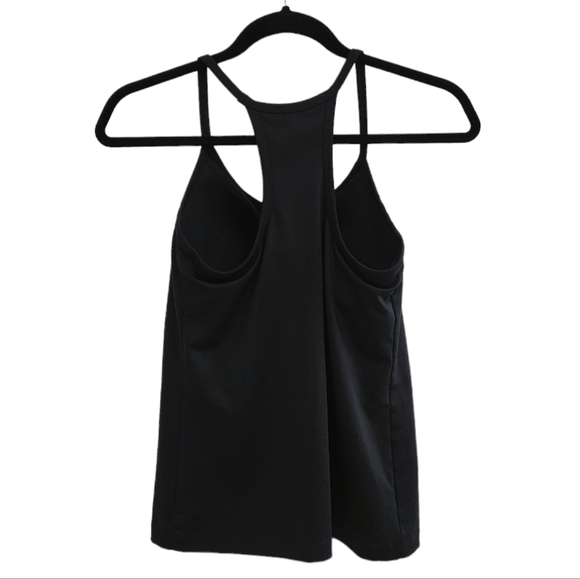 Athleta 36A  Racerback Black Tank Top 735641 - Picture 1 of 6